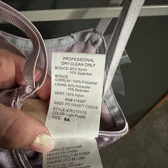 Revolution Dance REVRC17013 Purple Photograph Dance Coatume Size Small - Picture 14 of 15